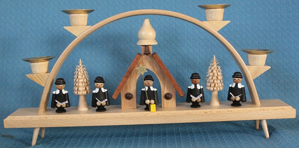 Schwibbogen mit Sternsänger - vorrätig 1 Stück