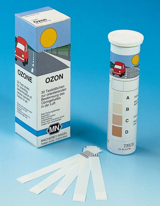 Ozon Test, Halbquantitative Teststreifen