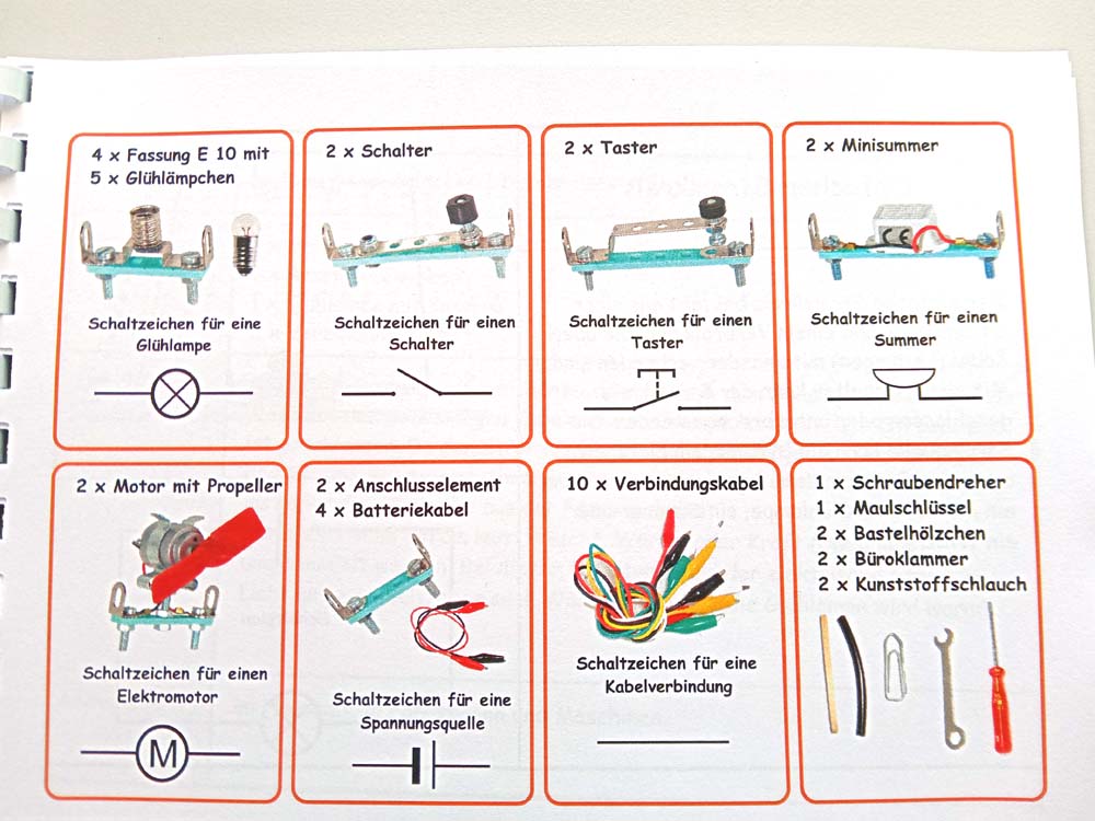 Elektrobaukasten Grundschaltung