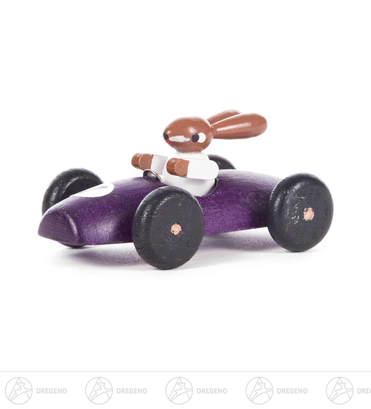 Hasenrennauto klein, lila 8cm