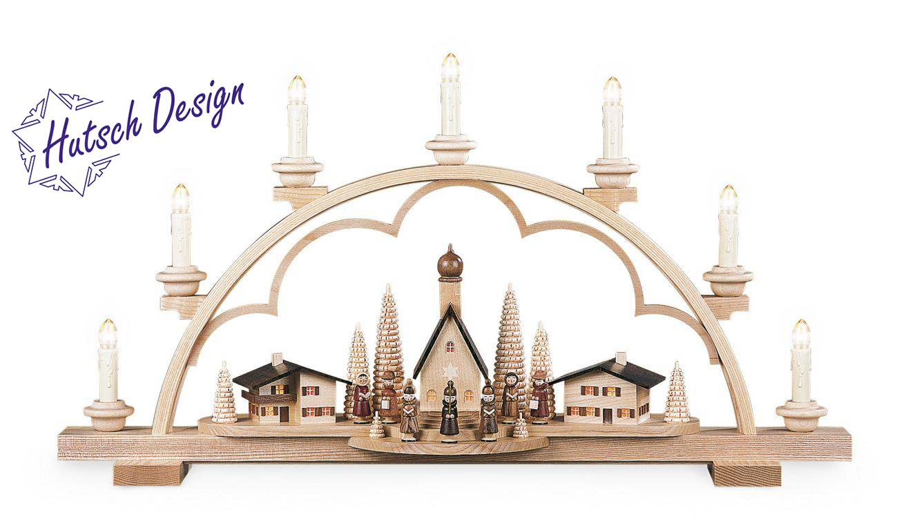 Schwibbogen Alpendorf, natur