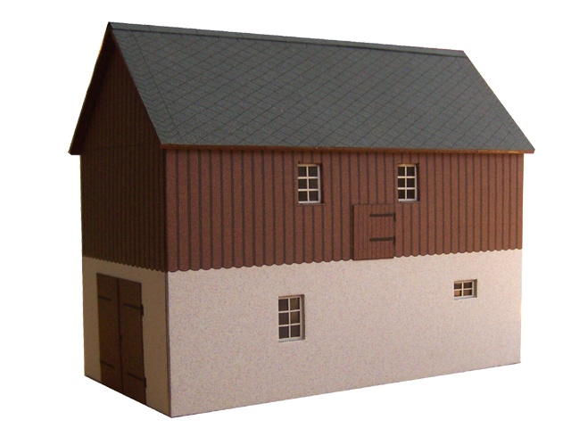 10-17-H0 - Stallgebäude - Gersdorf