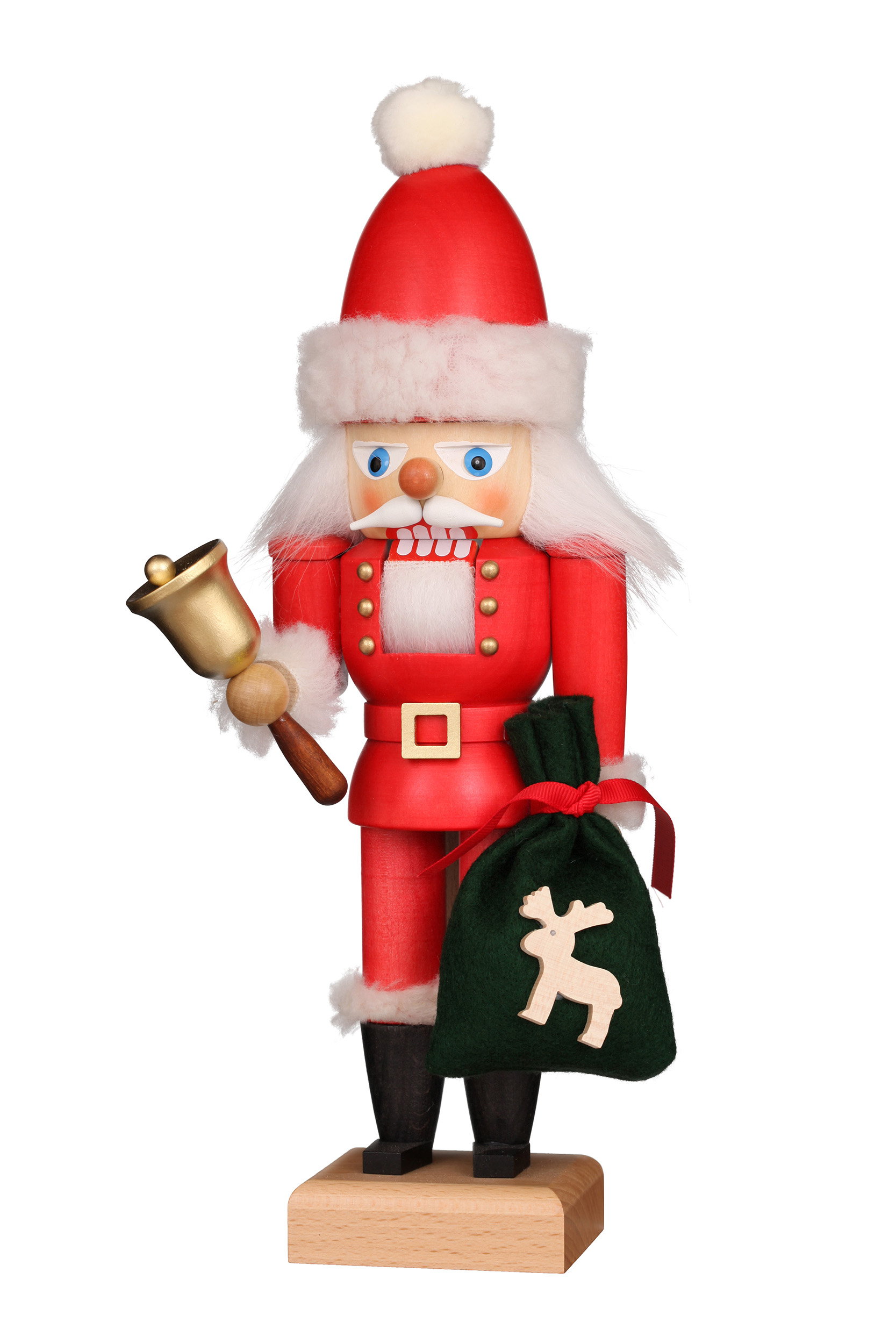 NK Weihnachtsmann mit Glocke 30,5 cm