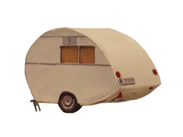 Wohnwagen - Dübener Ei - H0