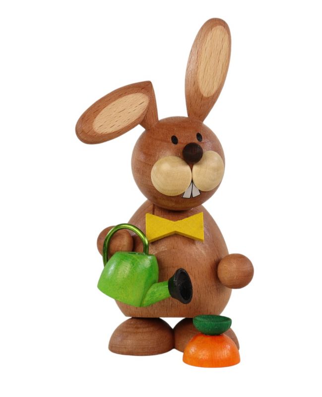 Osterhase stehend mit Gießkanne 12 cm