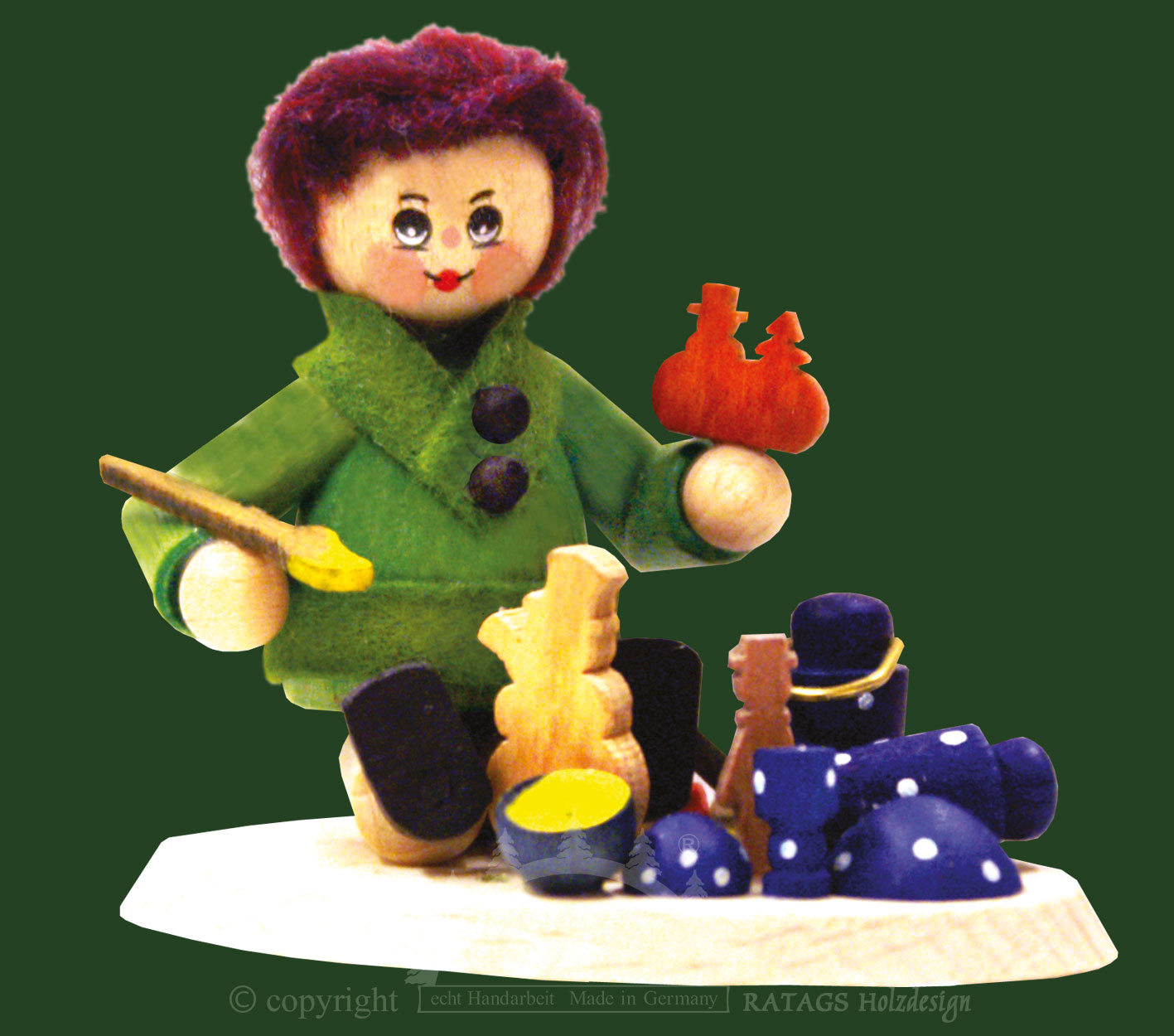 Sammler-Püppchen, Keramikmaler