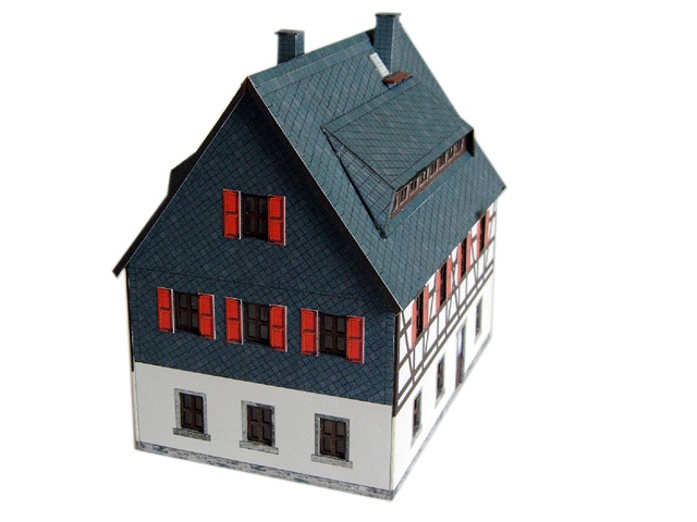 04-15-H0 - Erzgebirgisches FWH mit Gauben