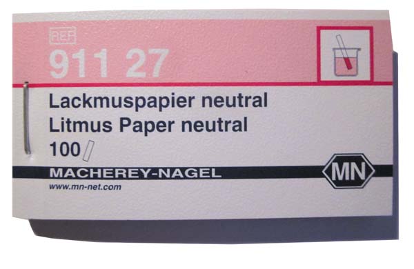 Lackmuspapier neutral, pH: 5,08,0