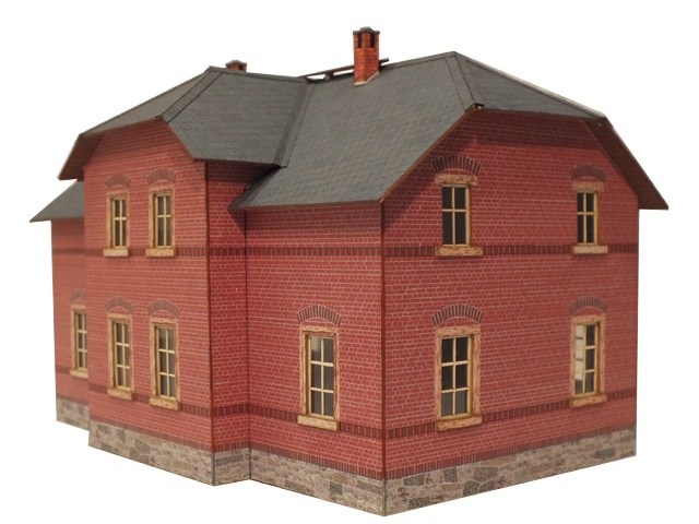 03-05-N - Sächsischer Einheitsbau  Eisenbahnerwohnhaus 1,5 Kli