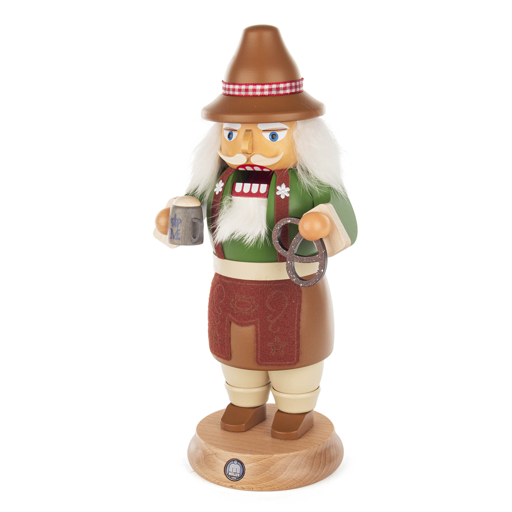 Rauchender Nussknacker RauchKnacker Bayer auf dem Oktoberfest 26cm