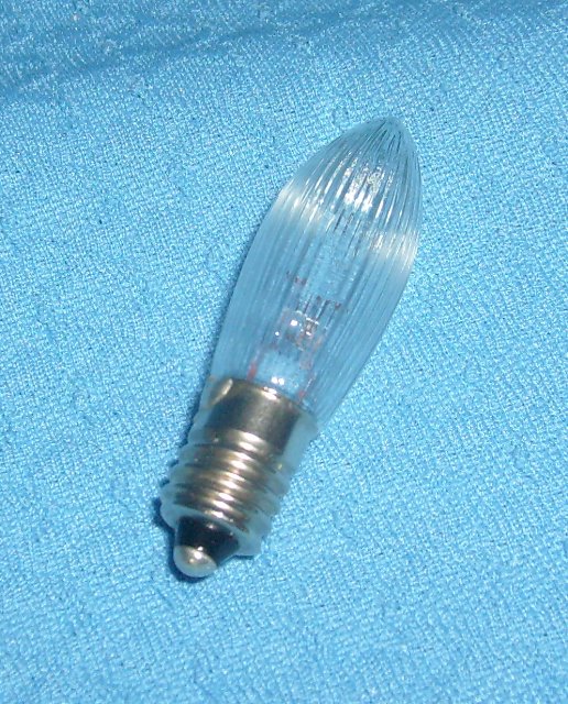 Spitzkerzen 12V 3W Fassung E10 - vorrätig: 20 Stück