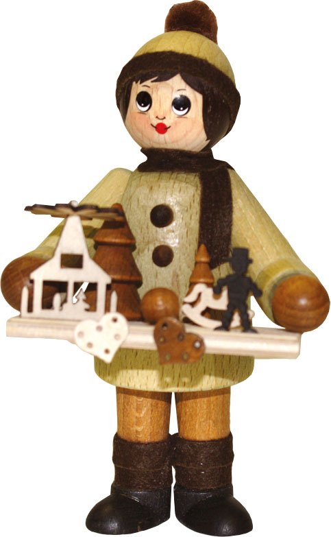 Figur groß, Striezelkind, grün