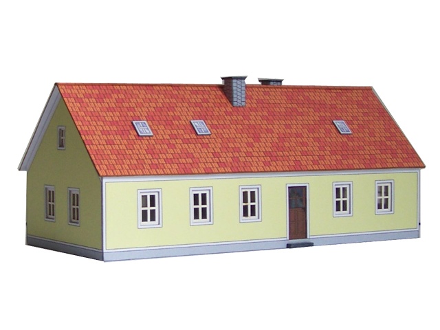 112-02-1 - 1-geschossiges Wohnhaus mit gelben Putz