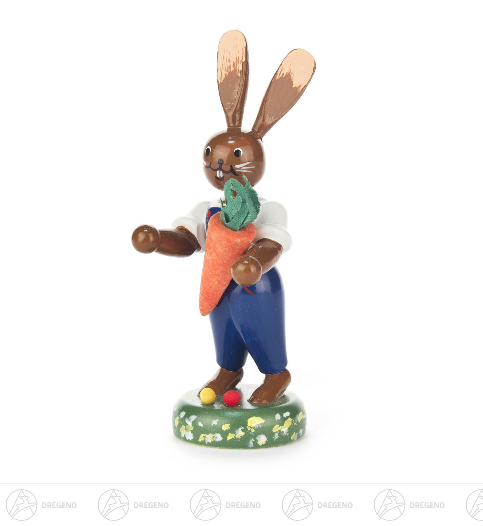 Hase mit Möhre 10cm