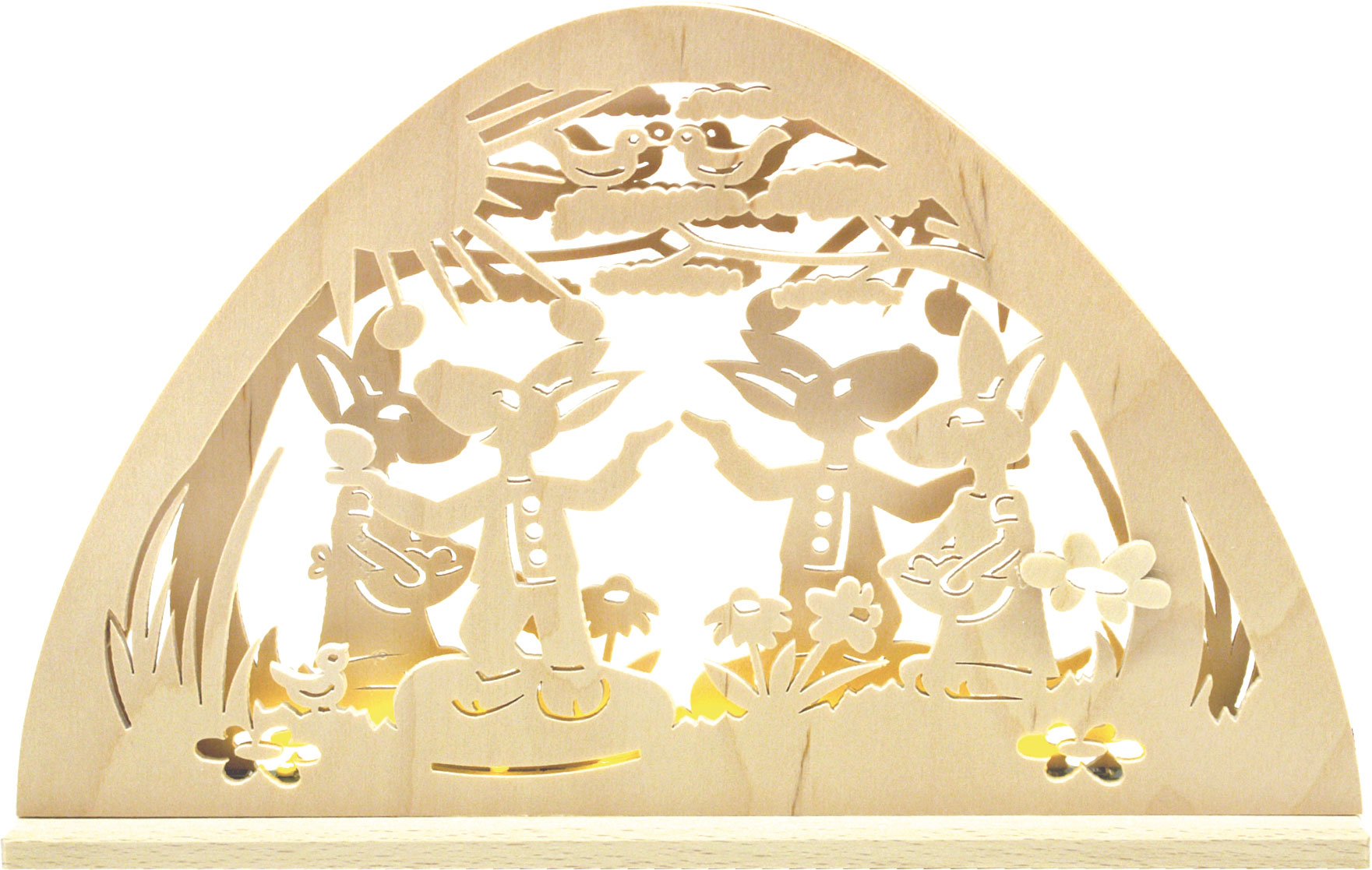 Schwibbogen LED, Hasentanz Trafo