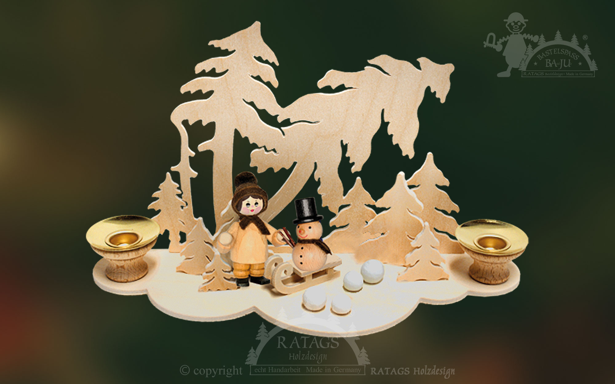 Tischschmuck zum Basteln, Wolke Windbruch,