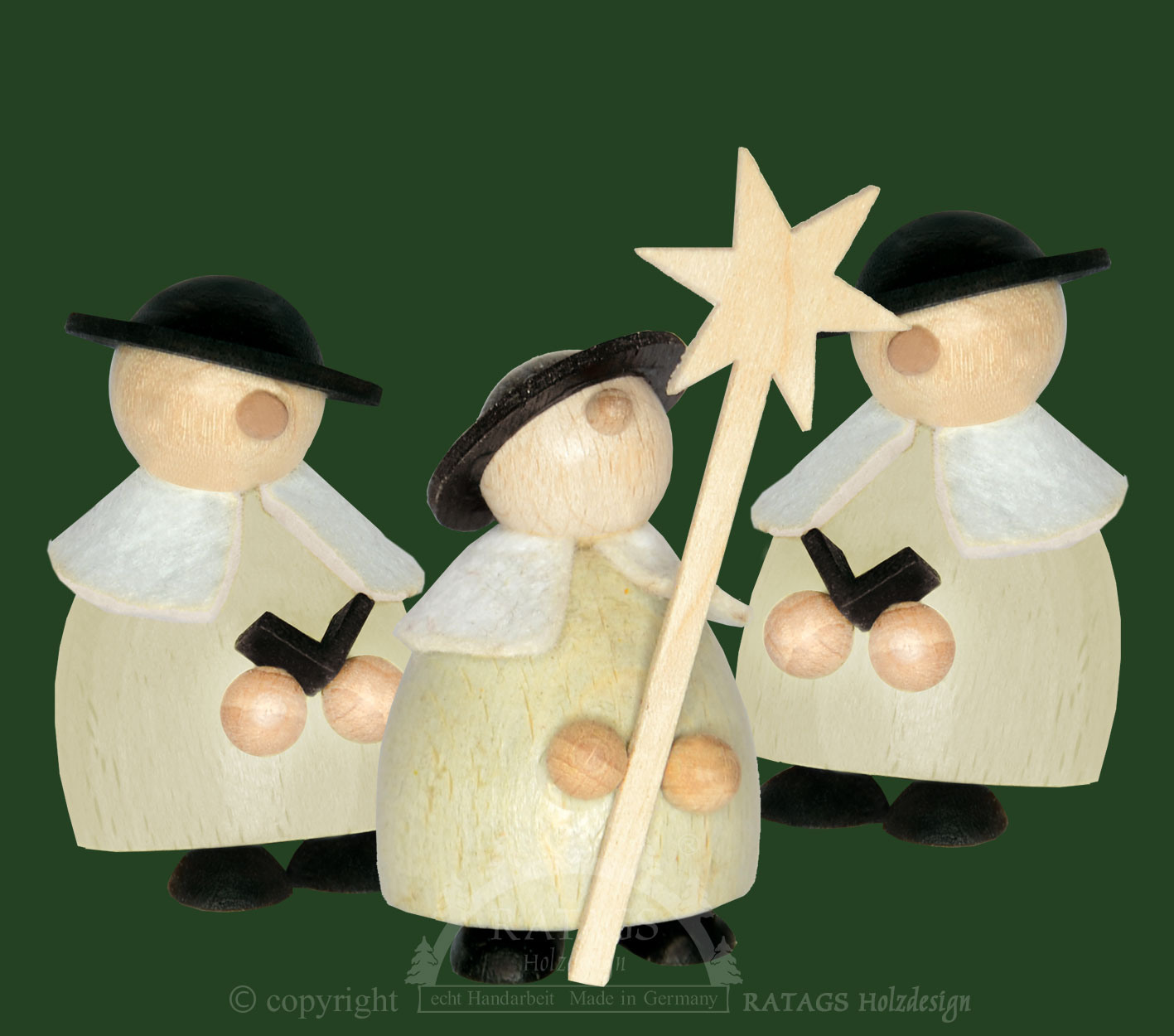 Figur Molli, Junge Linie 3er Set, Kurrende