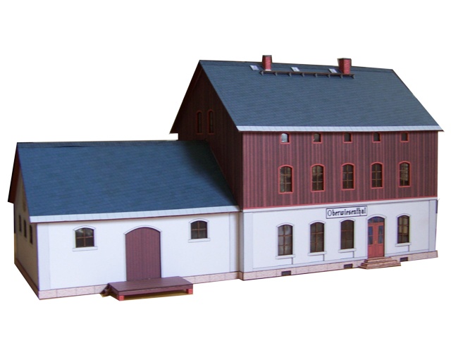 02-03-9-H0 - Bahnhof Oberwiesenthal - Fichtelbergbahn