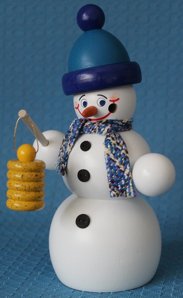 Schneemann mit Laterne- vorrätig 1 Stück