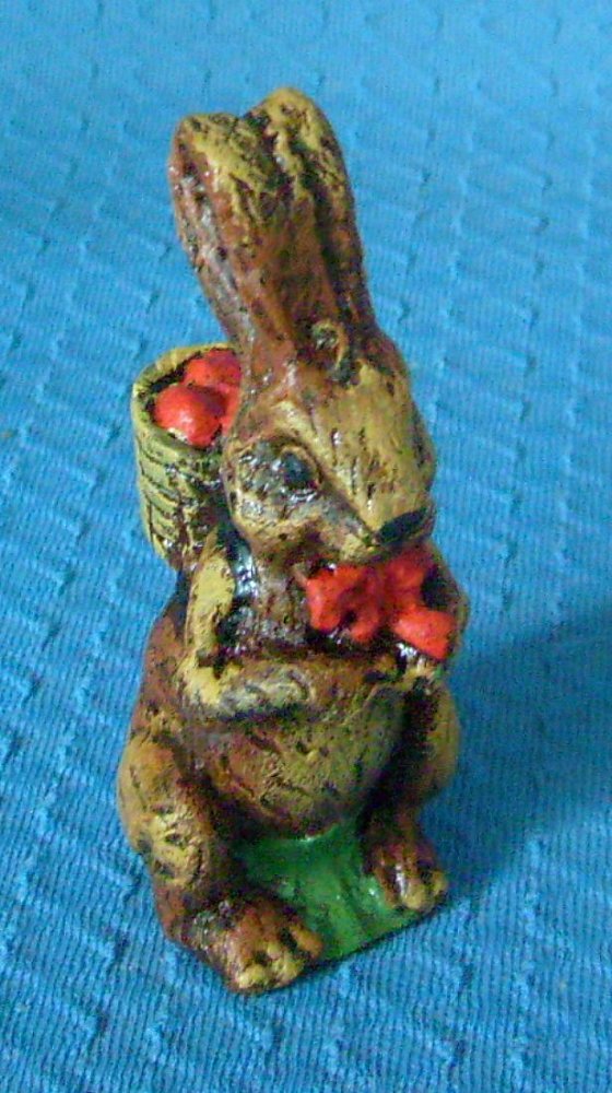 Hase mit Korb- vorrätig 5 Stück