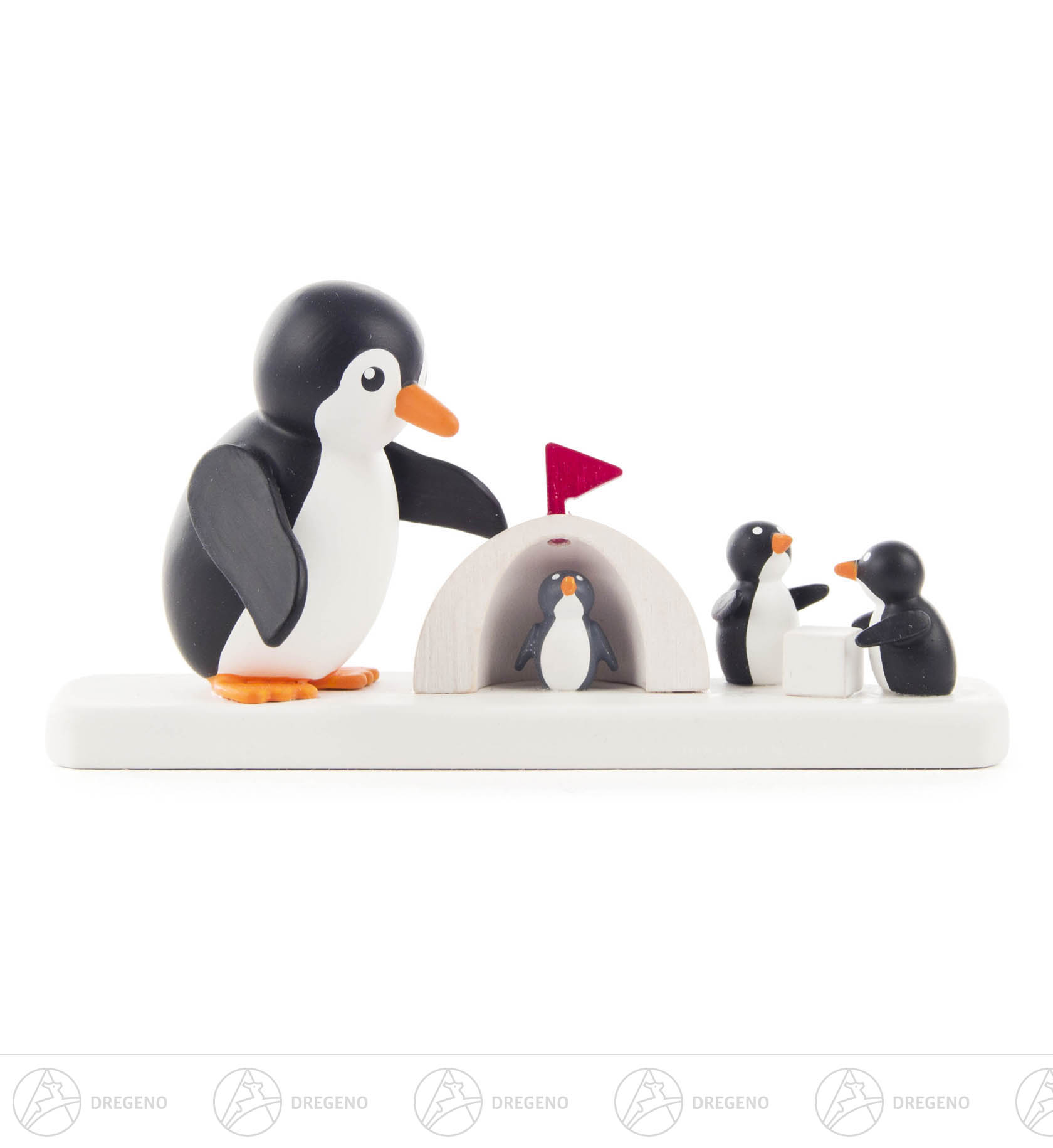Pinguin Winterkinder 6cm