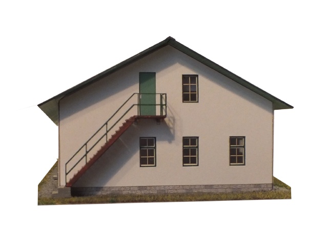 111-10-4 - Bahnhof Laubenbachmühle - Lokschuppen