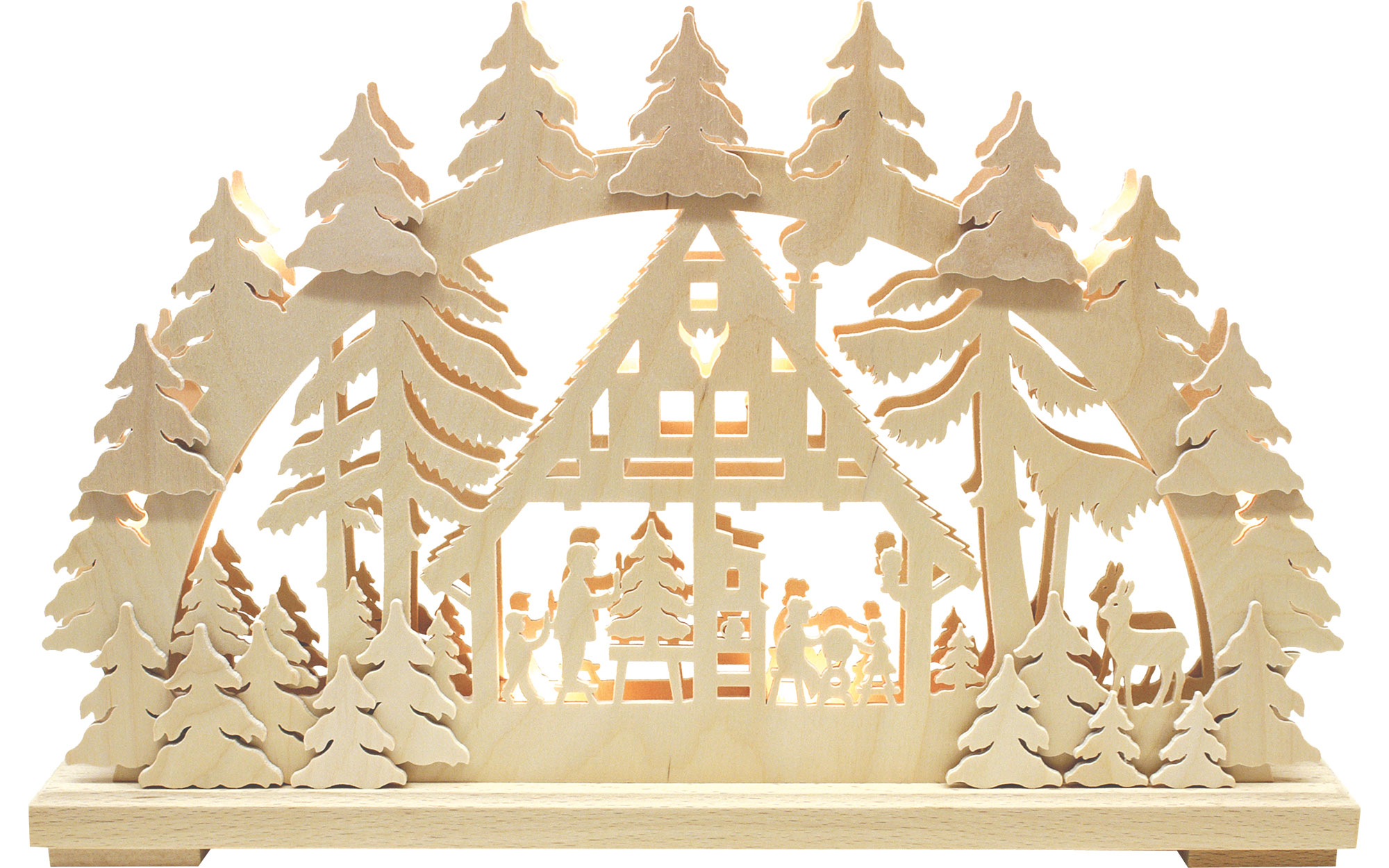 Schwibbogen klein, Weihnachtsstube