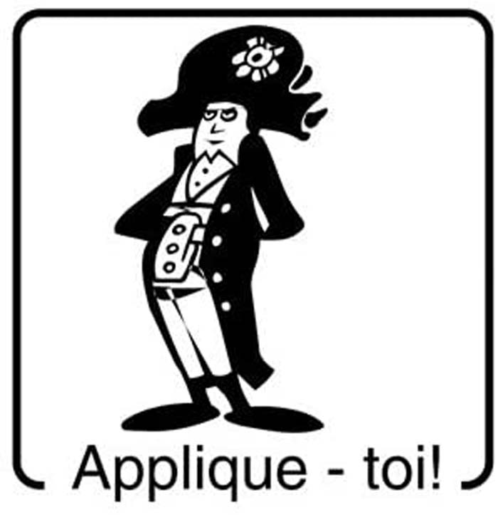 Stempel für Französisch