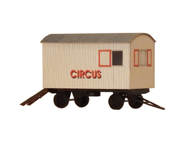 10-13-1-H0  - Circuswagen - Wohnwagen
