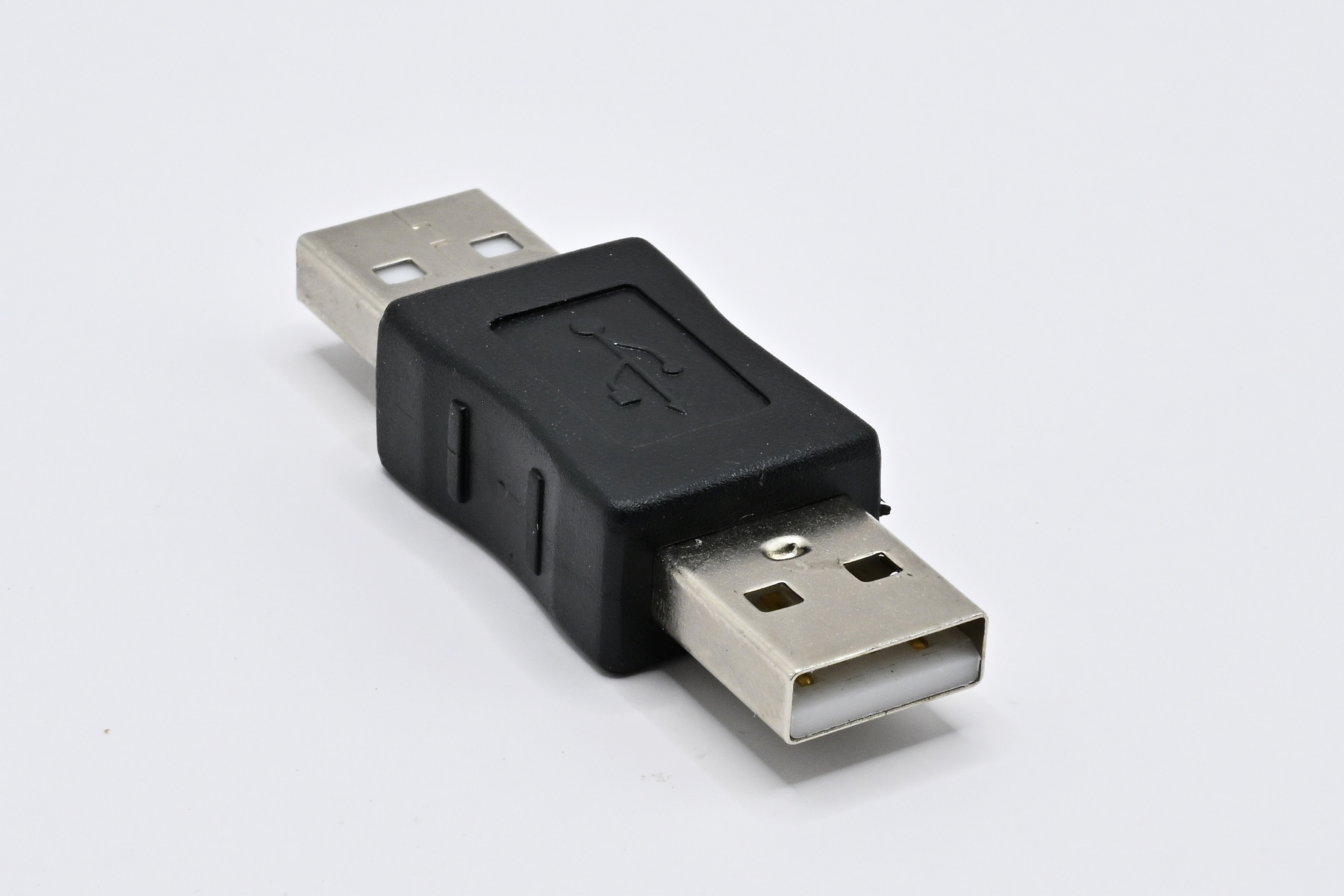 USB 2.0 Kopplungsbuchse, A-Type, männlich/männlich