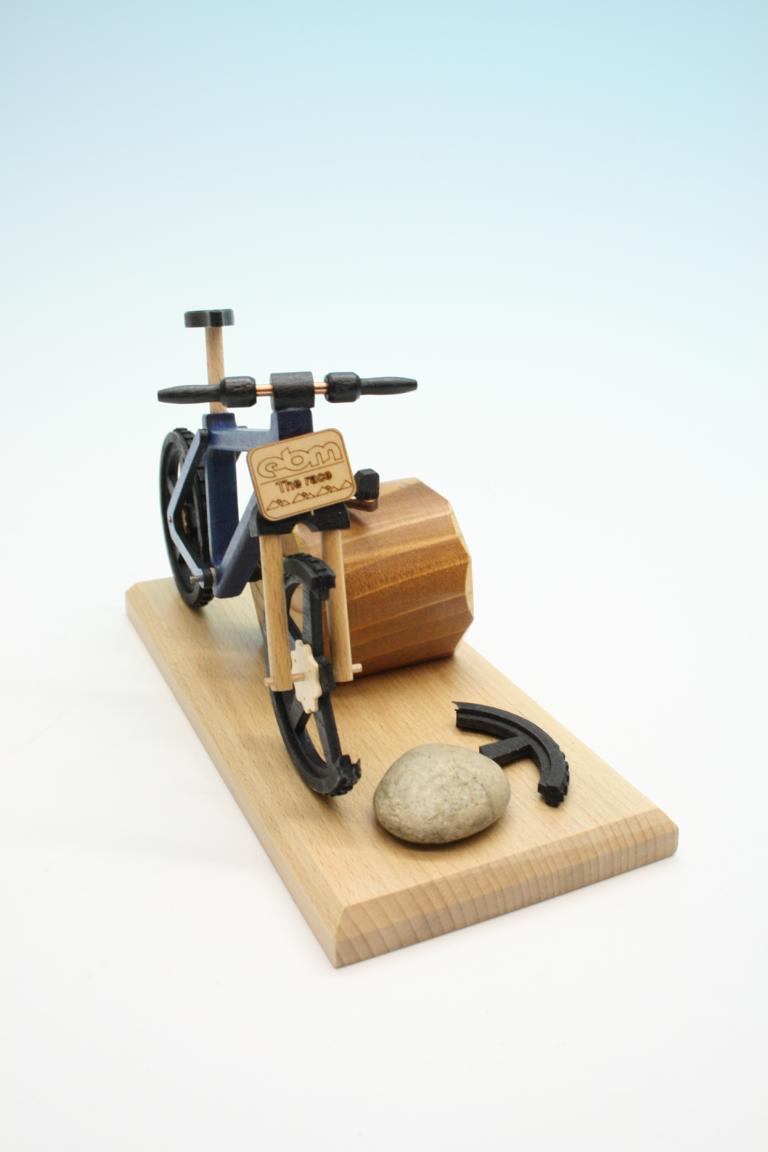 Raeucherfahrrad EBM Crashbike 22 x9 x14 cm