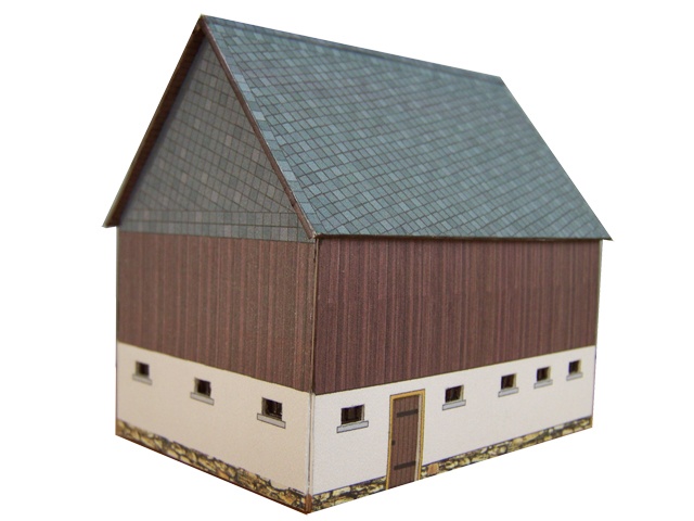 10-01-Z  - Stallgebäude mit Schieferdach