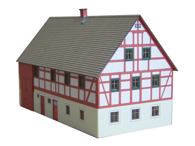 04-14-H0 - Fachwerkhaus Wohnstallhaus - Pretzschendorf