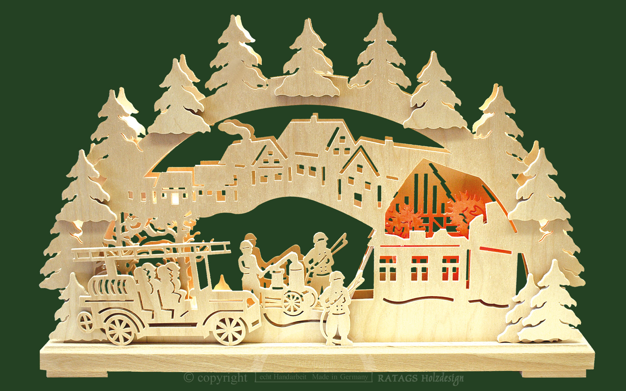 Schwibbogen kl., Feuerwehreinsatz