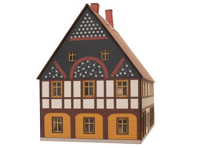 06-02-H0 - Umgebindehaus mit Gaube